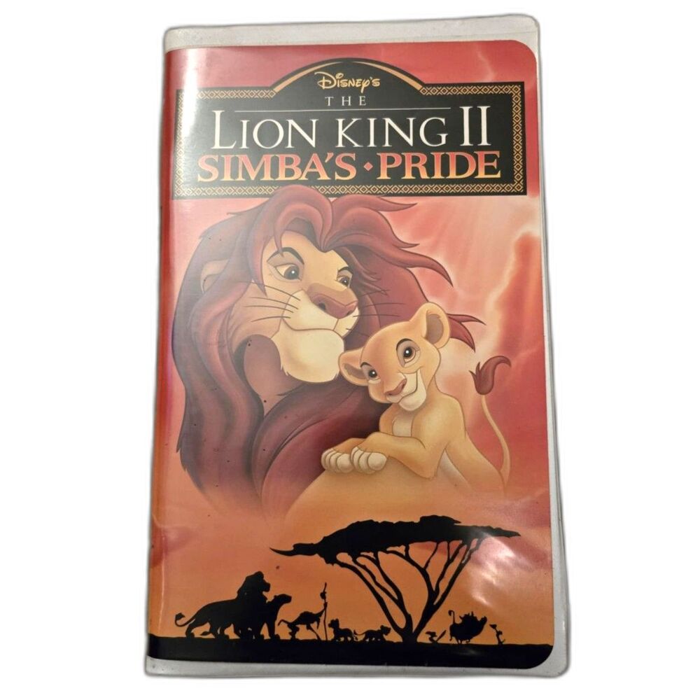 The Lion King II Simba’s Pride VHS Walt Disney 1998